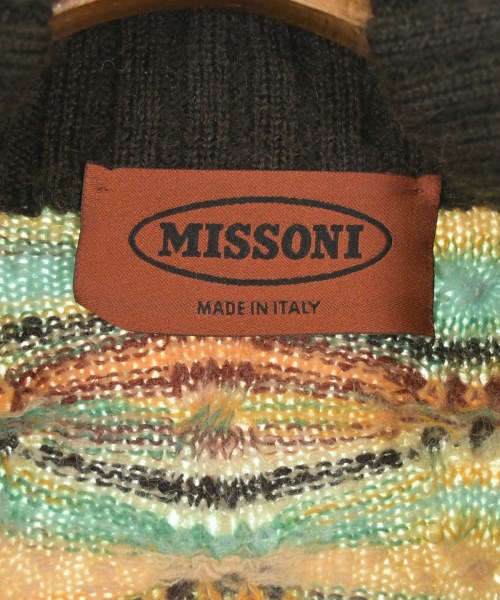 MISSONI（ミッソーニ）カーディガン 茶 サイズ:46(XL位) レディース/2200727519023