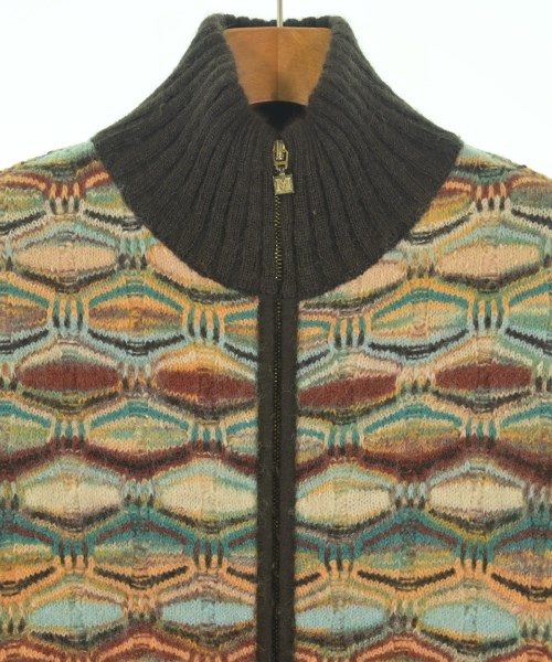 MISSONI（ミッソーニ）カーディガン 茶 サイズ:46(XL位) レディース/2200727519023