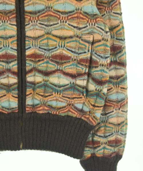 MISSONI（ミッソーニ）カーディガン 茶 サイズ:46(XL位) レディース/2200727519023
