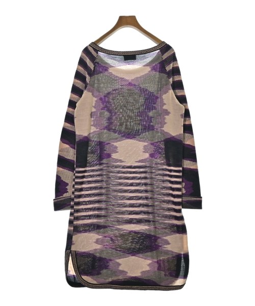 MISSONI（ミッソーニ）ワンピース 紫 サイズ:48(XXL位) レディース/2200729121309