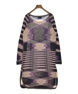 MISSONI（ミッソーニ）ワンピース 紫 サイズ:48(XXL位) レディース/2200729121309