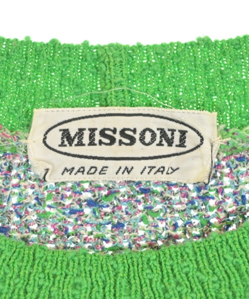 MISSONI（ミッソーニ）ニット・セーター 緑 サイズ:F レディース/2200720137088