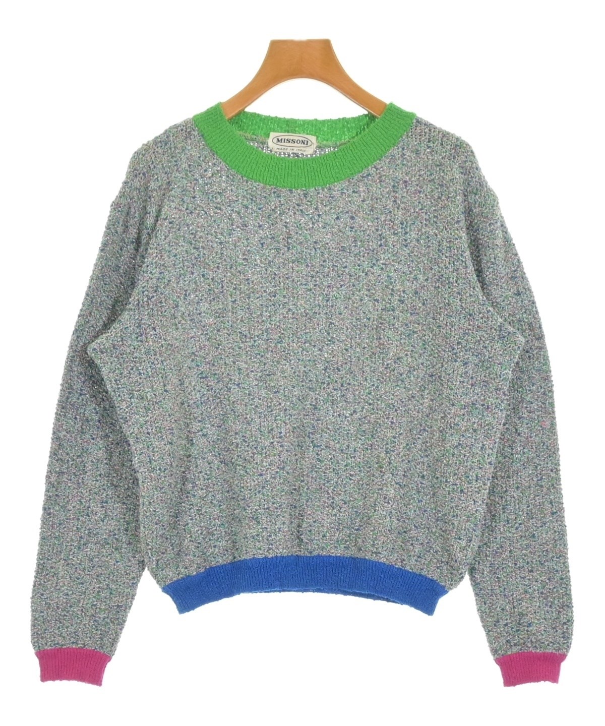 MISSONI（ミッソーニ）ニット・セーター 緑 サイズ:F レディース
