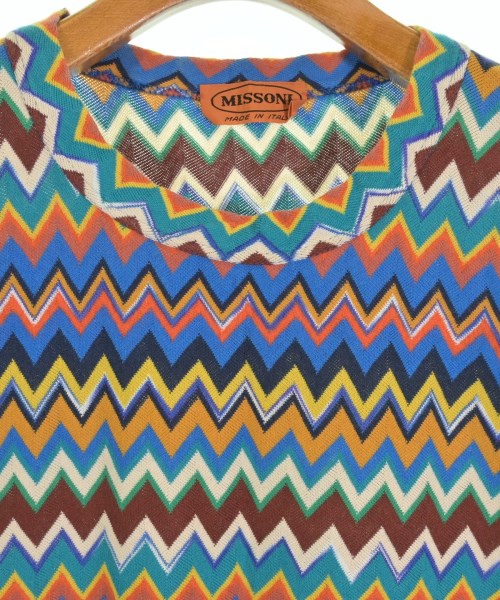 MISSONI（ミッソーニ）Tシャツ・カットソー 青 サイズ:50(XXL位) レディース/2200722551059