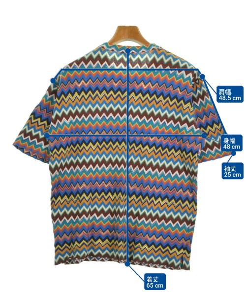 MISSONI（ミッソーニ）Tシャツ・カットソー 青 サイズ:50(XXL位) レディース/2200722551059