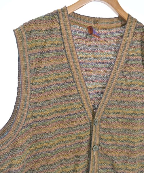 MISSONI（ミッソーニ）カーディガン オレンジ サイズ:XL メンズ/2200720473162
