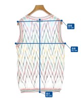MISSONI（ミッソーニ）ベスト 白 サイズ:46(XL位) レディース/2200725858148
