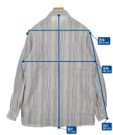 MISSONI（ミッソーニ）カジュアルシャツ グレー サイズ:48(L位) メンズ/2200723709169