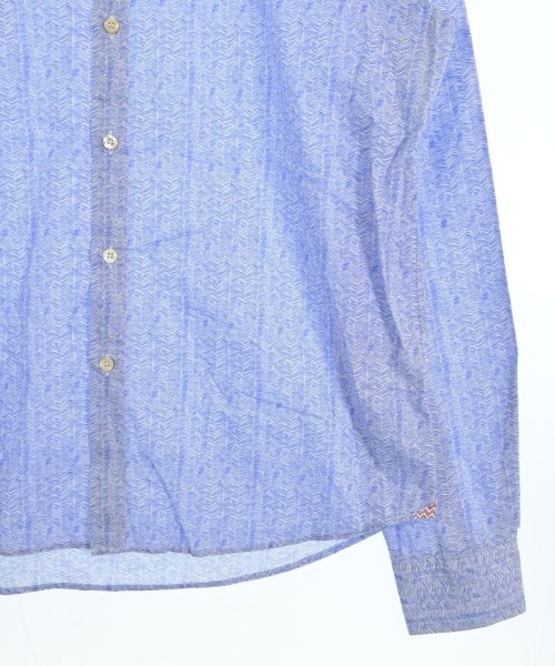 MISSONI（ミッソーニ）カジュアルシャツ 青 サイズ:50(XL位) メンズ/2200686813330