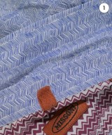 MISSONI（ミッソーニ）カジュアルシャツ 青 サイズ:50(XL位) メンズ/2200686813330