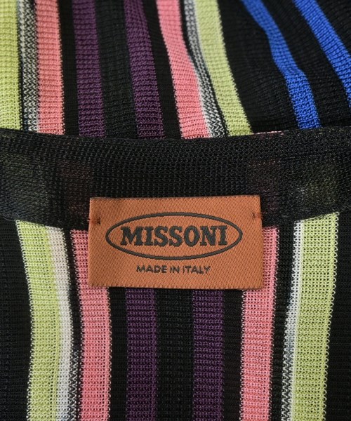 MISSONI（ミッソーニ）カーディガン 黒 サイズ:46(XL位) レディース/2200691065021
