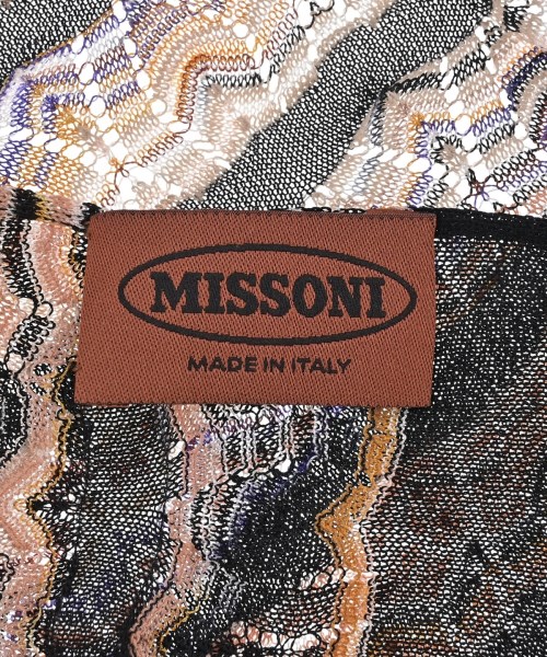 MISSONI（ミッソーニ）ストール 黒 サイズ:- レディース/2200690171044