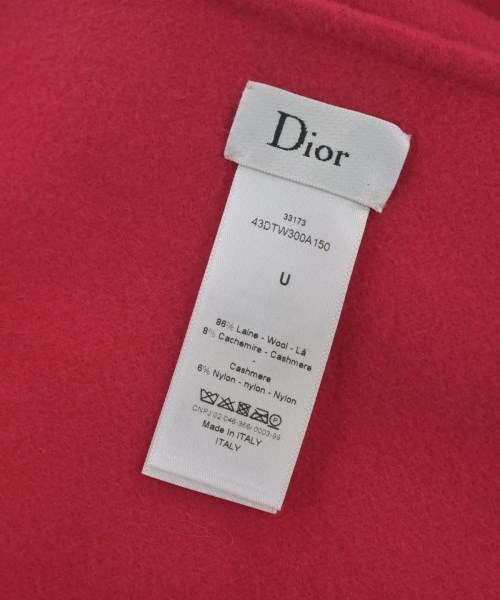 Christian Dior（クリスチャンディオール）マフラー ピンク サイズ:- レディース/2200636045026
