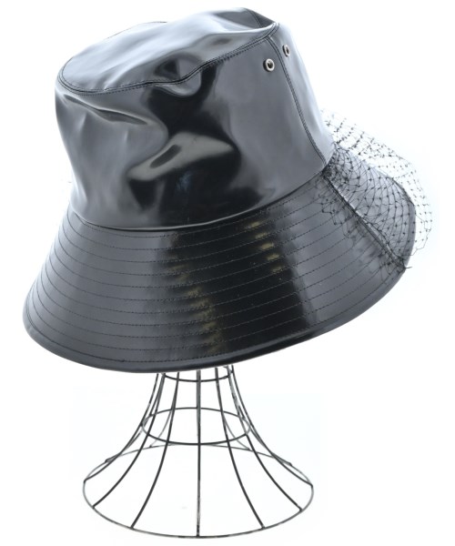 Christian Dior（クリスチャンディオール）ハット 黒 サイズ:58 レディース/2200620697057