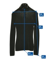 Christian Dior（クリスチャンディオール）ニット・セーター 黒 サイズ:40(M位) レディース/2200642880086