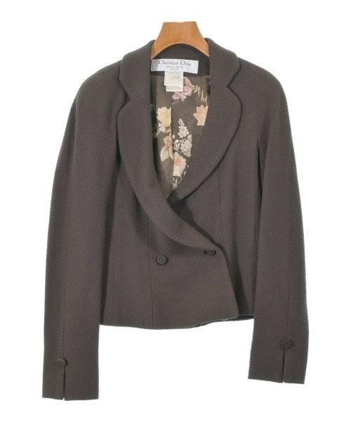 Christian Dior(クリスチャンディオール)カジュアルジャケット 茶 サイズ:40(M位)/2200643722019