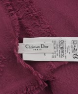 Christian Dior（クリスチャンディオール）ストール 赤 サイズ:- レディース/2200621375039