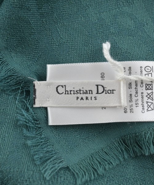 Christian Dior（クリスチャンディオール）ストール 緑 サイズ:- レディース/2200621375046