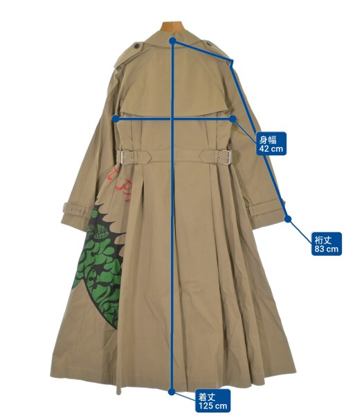 Christian Dior（クリスチャンディオール）トレンチコート ベージュ サイズ:42(M位) レディース/2200628807014