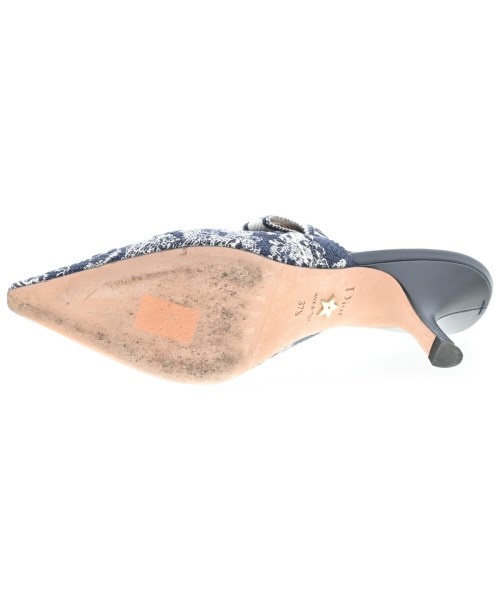 Christian Dior（クリスチャンディオール）パンプス 紺 サイズ:EU37 1/2(24cm位) レディース/2200619171445