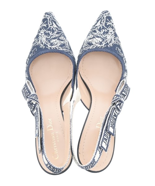 Christian Dior（クリスチャンディオール）パンプス 紺 サイズ:EU37 1/2(24cm位) レディース/2200619171445