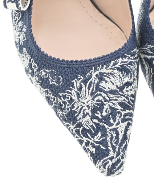 Christian Dior（クリスチャンディオール）パンプス 紺 サイズ:EU37 1/2(24cm位) レディース/2200619171445