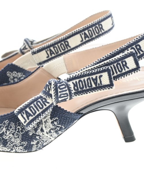 Christian Dior（クリスチャンディオール）パンプス 紺 サイズ:EU37 1/2(24cm位) レディース/2200619171445