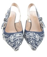 Christian Dior（クリスチャンディオール）パンプス 紺 サイズ:EU37 1/2(24cm位) レディース/2200619171445