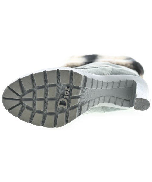 Christian Dior（クリスチャンディオール）ブーツ グレー サイズ:EU35 1/2(22cm位) レディース/2200632373116