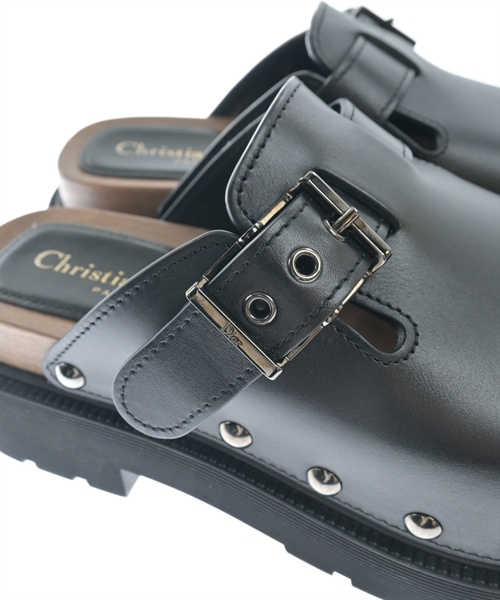 Christian Dior（クリスチャンディオール）サンダル 黒 サイズ:EU36(22.5cm位) レディース/2200609929094