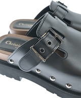 Christian Dior（クリスチャンディオール）サンダル 黒 サイズ:EU36(22.5cm位) レディース/2200609929094