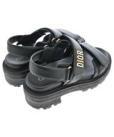 Christian Dior（クリスチャンディオール）サンダル 黒 サイズ:EU34 1/2(21cm位) レディース/2200609987100