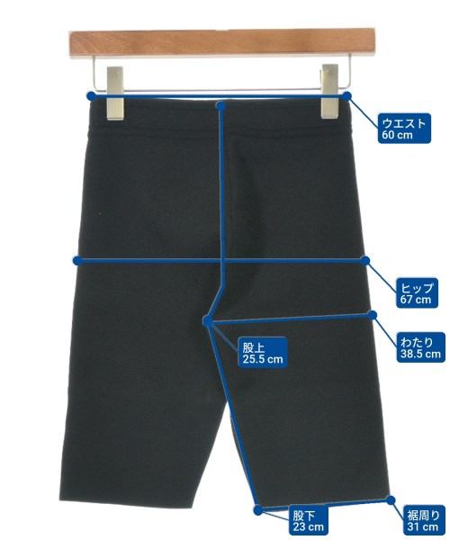 Christian Dior（クリスチャンディオール）ショートパンツ 黒 サイズ:38(S位) レディース/2200613820073