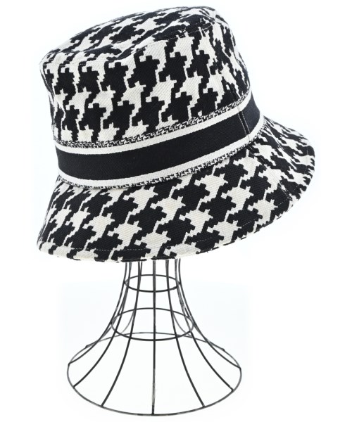 Christian Dior（クリスチャンディオール）ハット 黒 サイズ:58cm レディース/2200608730028