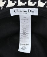 Christian Dior（クリスチャンディオール）ハット 黒 サイズ:58cm レディース/2200608730028