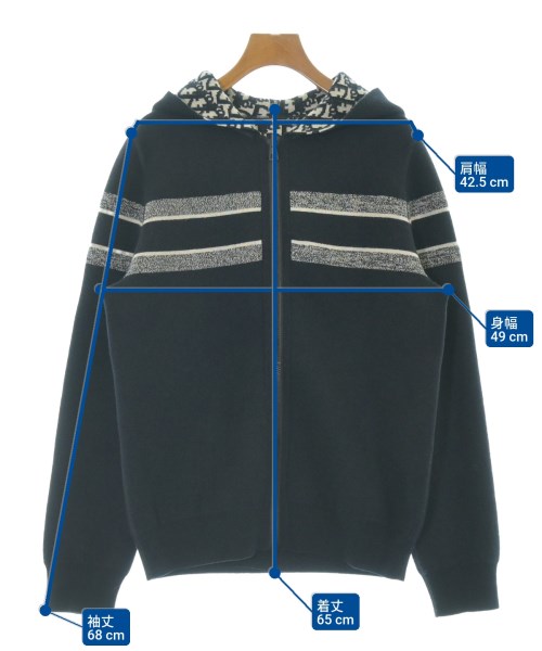 Christian Dior（クリスチャンディオール）ニット・セーター 紺 サイズ:46(XL位) レディース/2200672397011