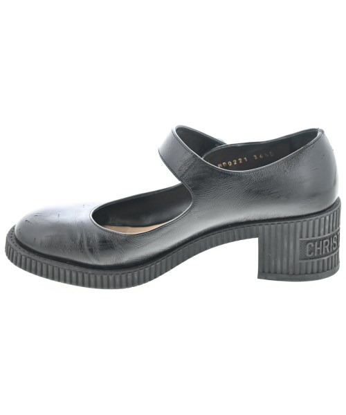 Christian Dior（クリスチャンディオール）ドレスシューズ/ローファー 黒 サイズ:36 1/2(23cm位) レディース/2200673454089