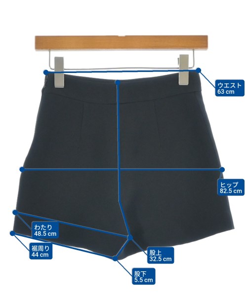 Christian Dior（クリスチャンディオール）ショートパンツ 黒 サイズ:38(S位) レディース/2200675532099