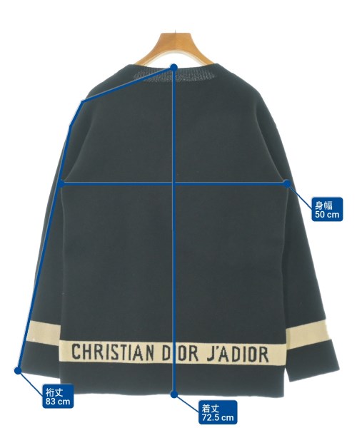 Christian Dior（クリスチャンディオール）ニット・セーター 黒 サイズ:F レディース/2200668074070