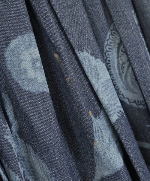 Christian Dior（クリスチャンディオール）ロング・マキシ丈スカート 紺 サイズ:40(M位) レディース/2200668074124