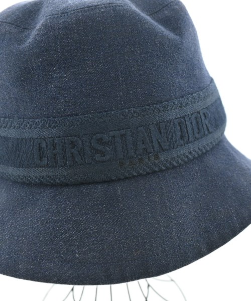 Christian Dior（クリスチャンディオール）ハット 紺 サイズ:57 レディース/2200676794021