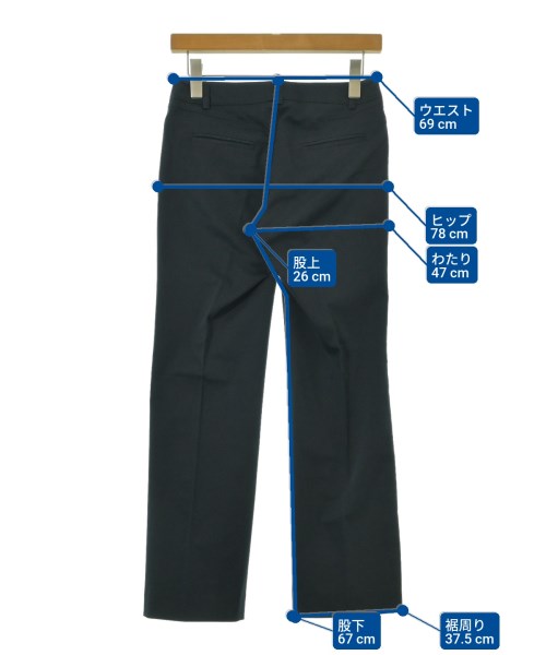 Christian Dior（クリスチャンディオール）スラックス 紺 サイズ:38(S位) レディース/2200677819013