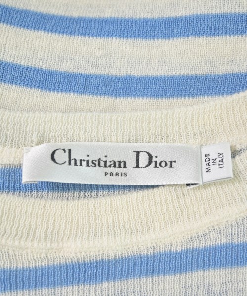 Christian Dior（クリスチャンディオール）ニット・セーター 青 サイズ:38(S位) レディース/2200678996157