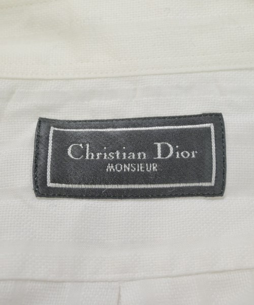 Christian Dior（クリスチャンディオール）カジュアルシャツ 白 サイズ:-(L位) メンズ/2200679477037