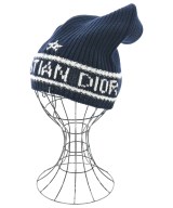 Christian Dior（クリスチャンディオール）ニットキャップ・ビーニー 紺 サイズ:- レディース/2200680262141