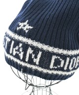 Christian Dior（クリスチャンディオール）ニットキャップ・ビーニー 紺 サイズ:- レディース/2200680262141