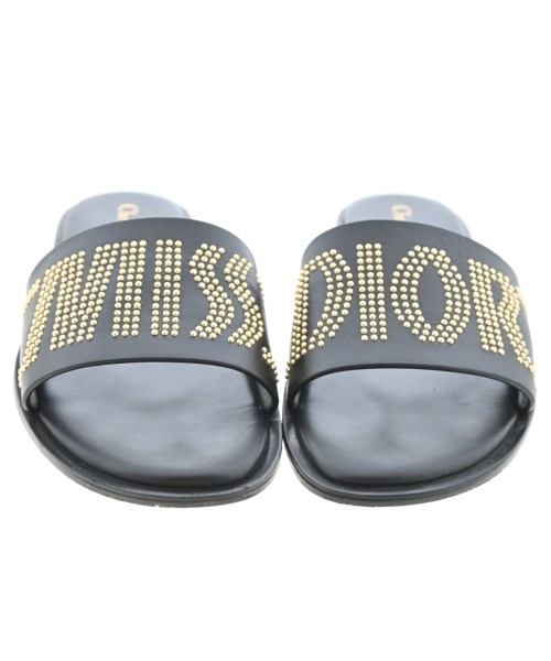 Christian Dior（クリスチャンディオール）サンダル 黒 サイズ:EU35 1/2(22cm位) レディース/2200680345011