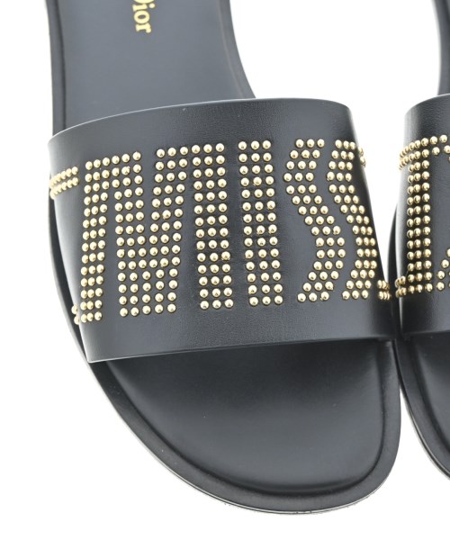 Christian Dior（クリスチャンディオール）サンダル 黒 サイズ:EU35 1/2(22cm位) レディース/2200680345011
