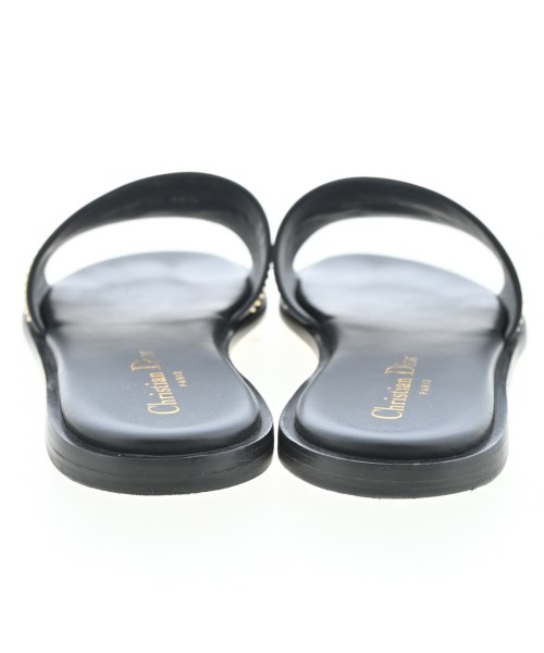 Christian Dior（クリスチャンディオール）サンダル 黒 サイズ:EU35 1/2(22cm位) レディース/2200680345011