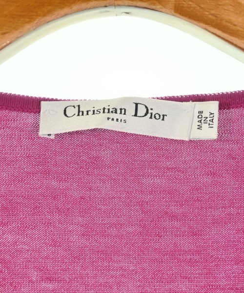 Christian Dior（クリスチャンディオール）ニット・セーター 紫 サイズ:38(S位) レディース/2200680870032